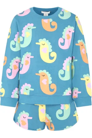 Stella McCartney Set de dos bermudas estampadas