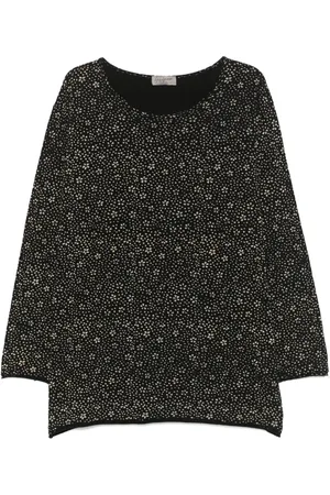 YOHJI YAMAMOTO Camiseta con estampado floral