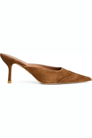 Retrofete Mules Daphne con tacón de 75 mm