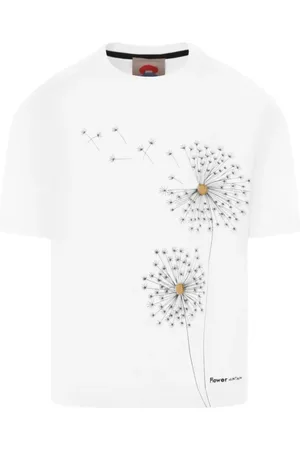 Flower Mountain Camiseta con diente de león estampado