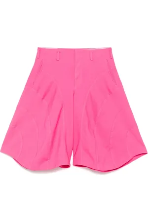 Comme des Garçons Bermudas con diseño ondulado