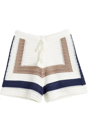 Chinti & Parker Shorts Capri de ganchillo