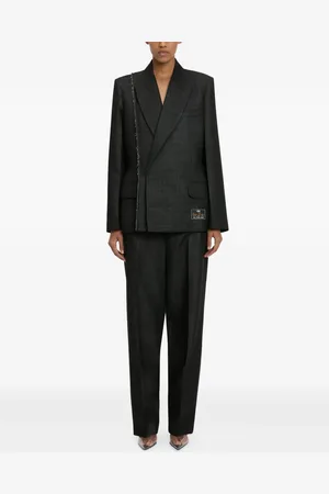 Victoria Beckham Blazer con detalle de costuras