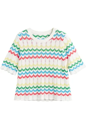 Chinti & Parker Camiseta de punto chevron