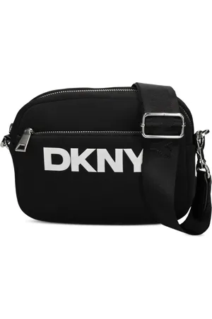 DKNY Bandolera con logo estampado