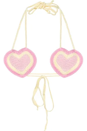 GCDS Top de bikini de ganchillo
