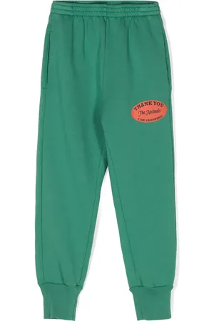 The Animals Observatory Pantalones de chándal con texto estampado