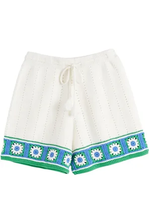 Chinti & Parker Shorts con diseño de ganchillo