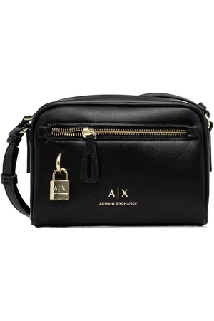 Armani Exchange Bandolera con sello del logo