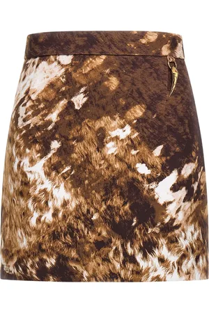 Roberto Cavalli Minifalda con estampado Appaloosa