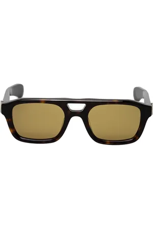 Alexander McQueen Gafas de sol con montura cuadrada