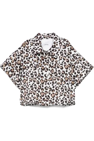 MISS GRANT Camisa con animal print