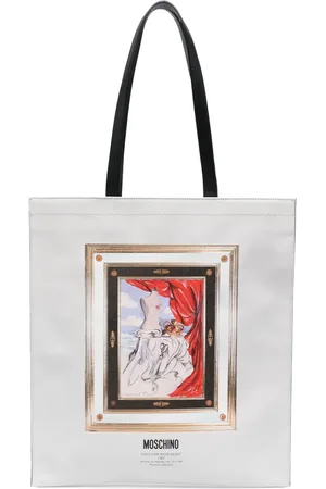 Moschino Bolso de hombro con estampado Still Life with Heart