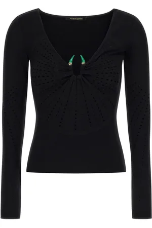 Roberto Cavalli Jersey con placa Fang