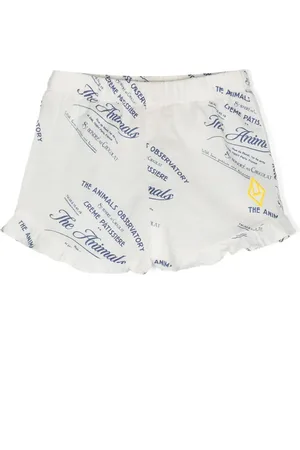 The Animals Observatory Bermudas Dove con logo estampado