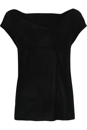 Rick Owens Camiseta con cuello redondo