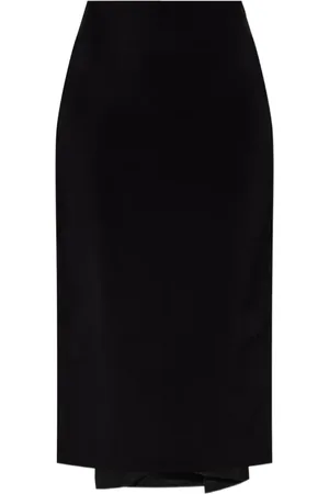 Jacquemus Falda midi drapeada