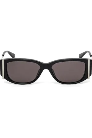 Alexander McQueen Gafas de sol con montura geométrica