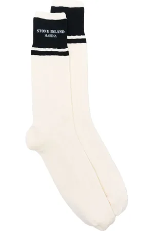 Stone Island Calcetines con logo estampado