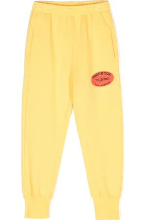 The Animals Observatory Pantalones de chándal con texto estampado