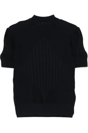 Emporio Armani Camiseta de canalé