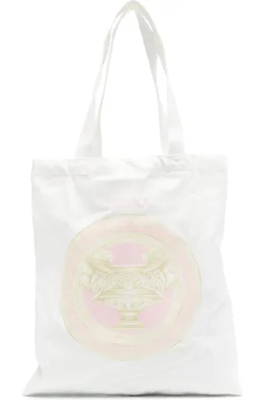 VERSACE Bolso shopper con logo estampado
