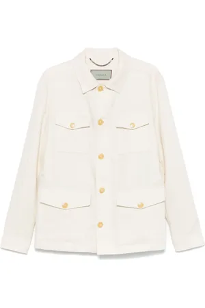 CANALI Sobrecamisa de lino