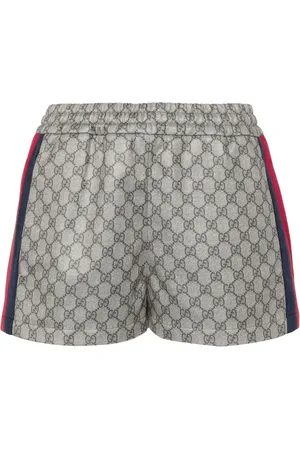 Gucci Shorts con tribanda Web