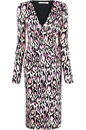 Roberto Cavalli Vestido con estampado Jaguar