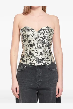 Stella McCartney Top con motivo floral