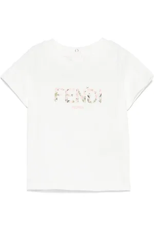 Fendi Camiseta con logo estampado