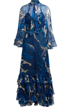 Etro Vestido con detalle de volantes