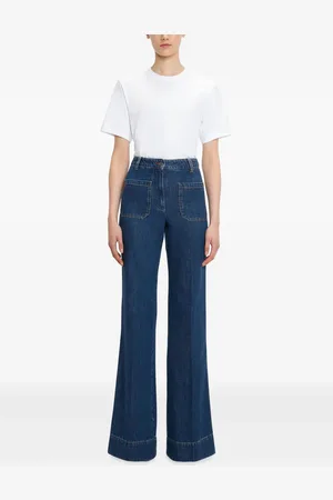 Victoria Beckham Vaqueros rectos Alina