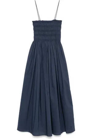 MATTEAU Vestido midi fruncido