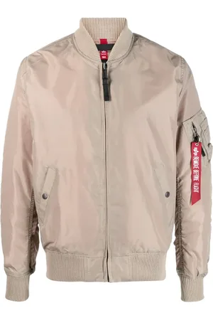 Alpha Industries Chaqueta bomber con cremallera