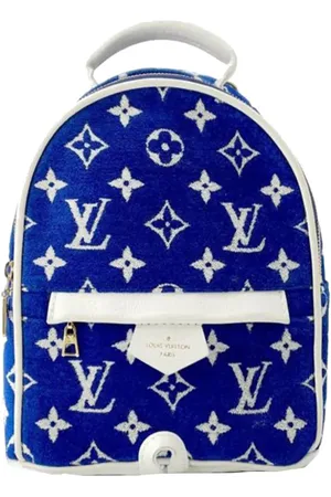 LOUIS VUITTON Mochila Palm Springs mini con monograma en jacquard de terciopelo 2017-2024
