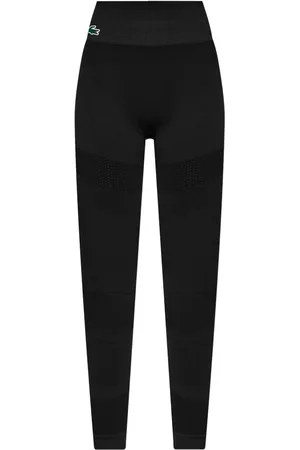 Lacoste Leggins con aplique del logo