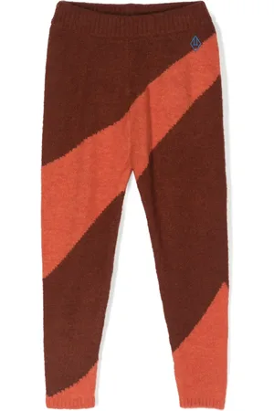 The Animals Observatory Pantalones a rayas en intarsia