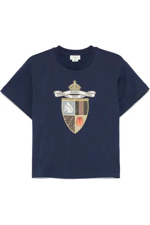 Fendi Camiseta con distintivo estampado