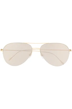 Cartier Gafas de sol estilo aviador