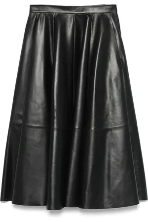 DESA 1972 Vestido midi de piel