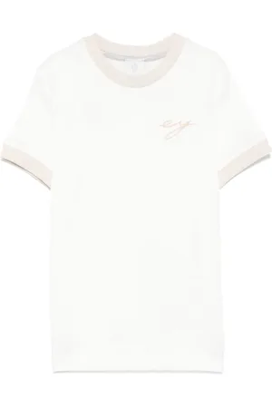 ELEVENTY Camiseta con logo bordado