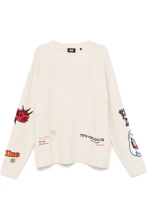 GCDS Jersey con detalle de parche