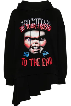 GCDS Vestido corto con capucha de x Universal Chucky