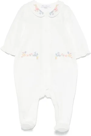 Tartine Et Chocolat Pijama con bordado floral