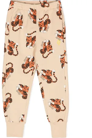 The Animals Observatory Pantalones de chándal con estampado Tiger
