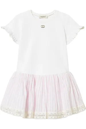 Twin-Set Vestido con volantes