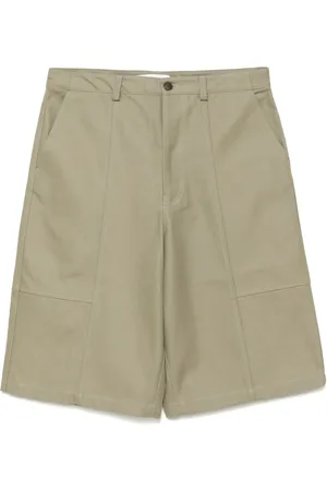 Maison Kitsuné Bermudas con logo bordado