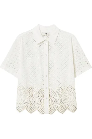 Twin-Set Camisa con detalle de aberturas