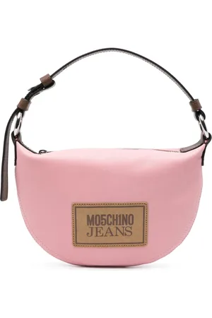Moschino Bolso de hombro con parche del logo